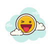 Carita con guiño